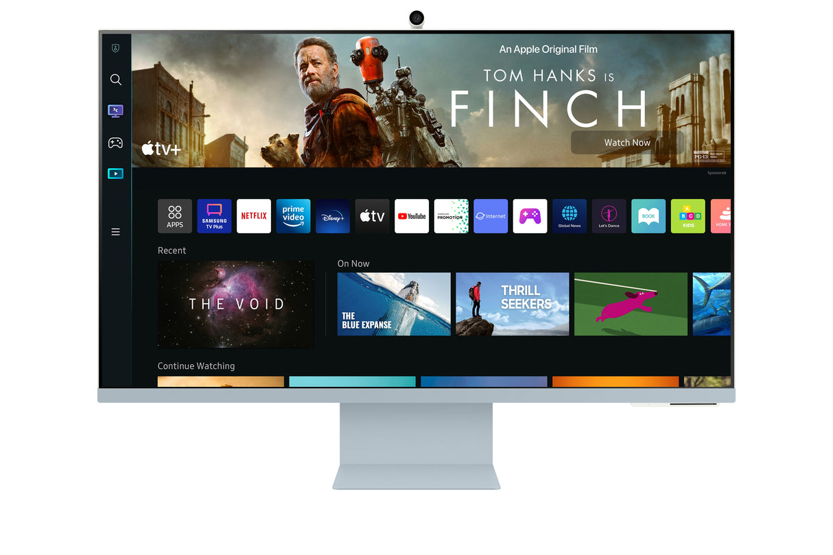 Samsung S32BM80BUN computer monitor 81.3 cm (32") 3840 x 2160 pixels 4K Ultra HD Blue, White