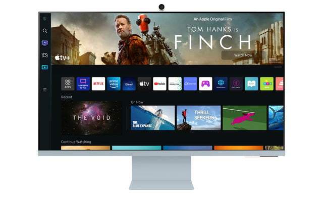 Samsung S32BM80BUN computer monitor 81.3 cm (32") 3840 x 2160 pixels 4K Ultra HD Blue, White
