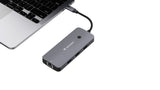 Verbatim CMH-09 USB Type-C 10000 Mbit/s Silver