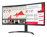 LG 34CR651N-6P All-in-One PC/workstation Intel® Pentium® Silver N6005 86.4 cm (34") 3440 x 1440 pixels All-in-One thin client 8 GB DDR4-SDRAM 16 GB eMMC Wi-Fi 6 (802.11ax) Black