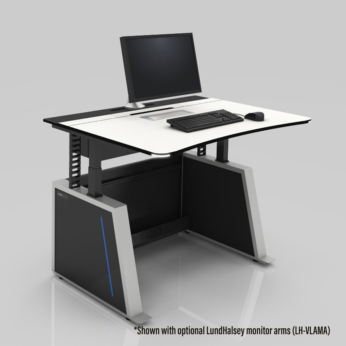 Middle Atlantic Visionline AIR 24/7 Height Adjustable Console, Small, 49.5 Inches Wide