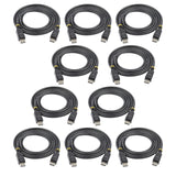 StarTech.com 6ft (1.8m) DisplayPort 1.2 Cable 10 Pack, 4K x 2K Ultra HD VESA Certified DisplayPort Cable, HBR2, DP to DP Cable for Monitor, Latching DP Connectors - DP 1.2 Cable Male/Male