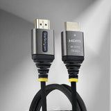 StarTech.com 50cm (1.6ft) Premium Certified High Speed HDMI Cable, Ultra Flexible HDMI Cable, 4K 60Hz/1440p 144Hz w/HDR10/ARC, 18Gbps, High Flex Braided HDMI Cord