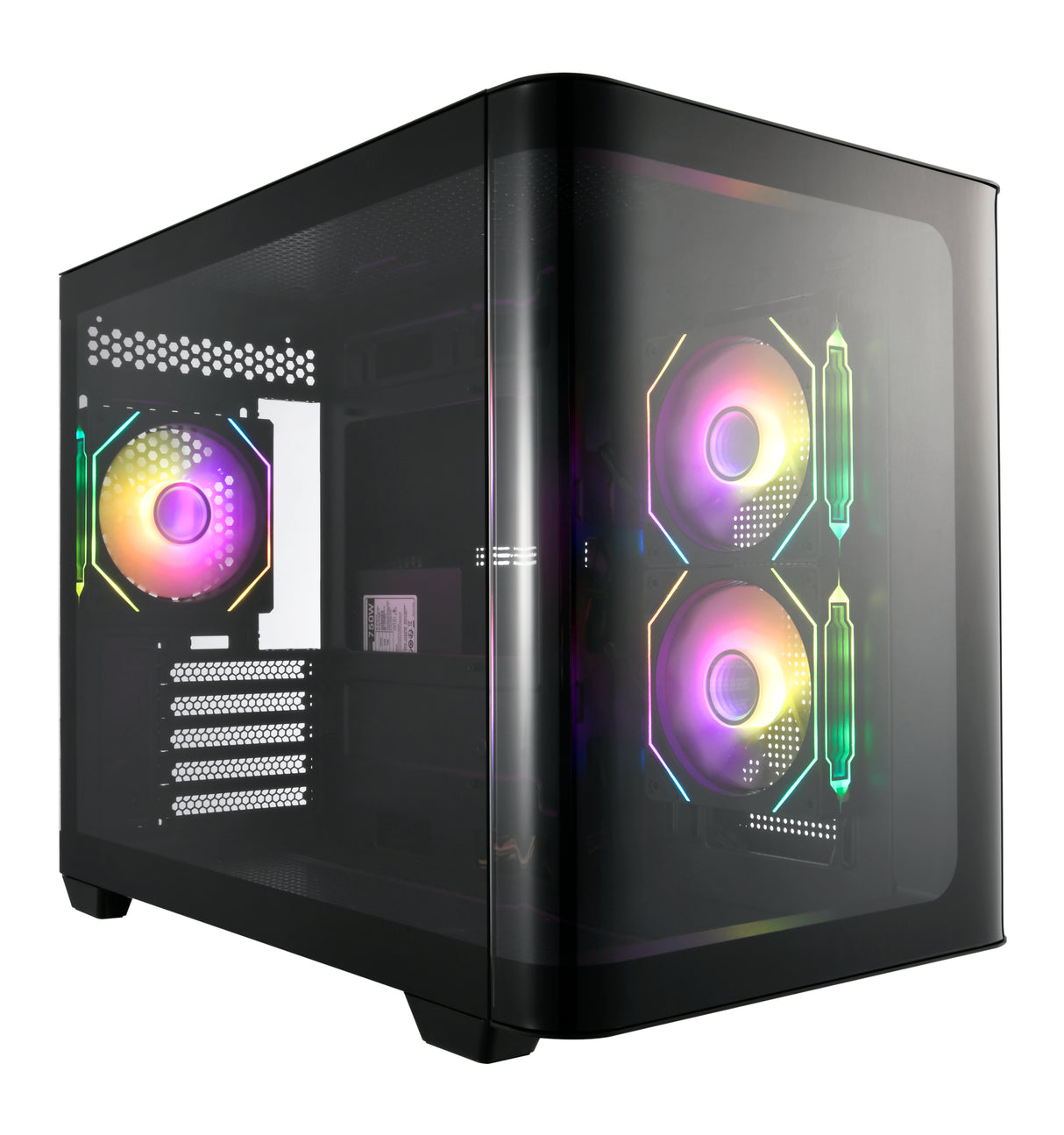 FSP S380-BA Case Mini Tower mITX, mATX Black ARGB