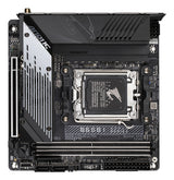 GIGABYTE B650I AORUS ULTRA Motherboard - Supports AMD Ryzen 9000 CPUs, 8+2+1 Digital VRM, up to 7200MHz DDR5 (OC), 1xPCIe 5.0 + 2xPCIe 4.0 M.2, Wi-Fi 6E, 2.5GbE LAN, USB 3.2 Gen 2x2