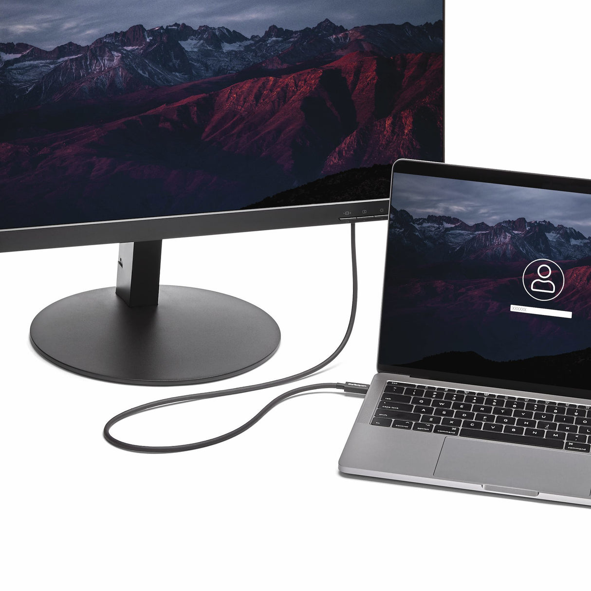 StarTech.com 2m (6.6ft) Thunderbolt 3 Cable, 20Gbps, 100W PD, 4K, Thunderbolt Certified, Compatible with Thunderbolt 4/USB 3.2/DisplayPort