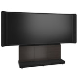 Middle Atlantic ForumTM Free-Standing 66" (3 Bay) Display Stand for (1) 105" 21:9 Ultra-Wide Display, Dark Colorway