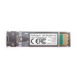 StarTech.com Cisco SFP-25G-SR-S Compatible SFP28 Module, 25Gbps Multimode Fiber (MMF), 100m (328ft), LC Connector, 850nm, MSA 25 Gigabit Optical Transceiver