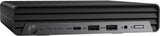 HP Elite Mini 600 G9 Intel® Core™ i5 i5-12500T 8 GB DDR4-SDRAM 256 GB SSD Windows 11 Pro Mini PC Black