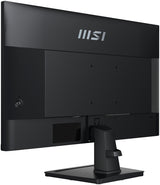 MSI Pro MP245G 24 Inch Monitor, FHD (1920 x 1080), 100Hz, IPS, 1ms, 1x HDMI 1.4b, 1x DP 1.2a output, 1x D-Sub(VGA), Built-in Speakers, Anti-Glare, Anti-Flicker, Less Blue light, TÜV Certified, VESA, Kensington, Black