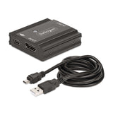 StarTech.com 33ft (10m) 8K 60Hz HDMI Signal Booster, Active HDMI 2.1 Inline Repeater and Video Signal Amplifier up to 8K 60Hz/4K 144Hz, Compact HDMI Cable Extender - HDMI Signal Extension - TAA