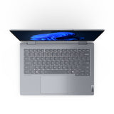 Lenovo ThinkBook 14 2-in-1 G5 IAU Intel Core Ultra 7 255U Hybrid (2-in-1) 35.6 cm (14") Touchscreen WUXGA 16 GB DDR5-SDRAM 512 GB SSD Wi-Fi 6E (802.11ax) Windows 11 Pro Grey
