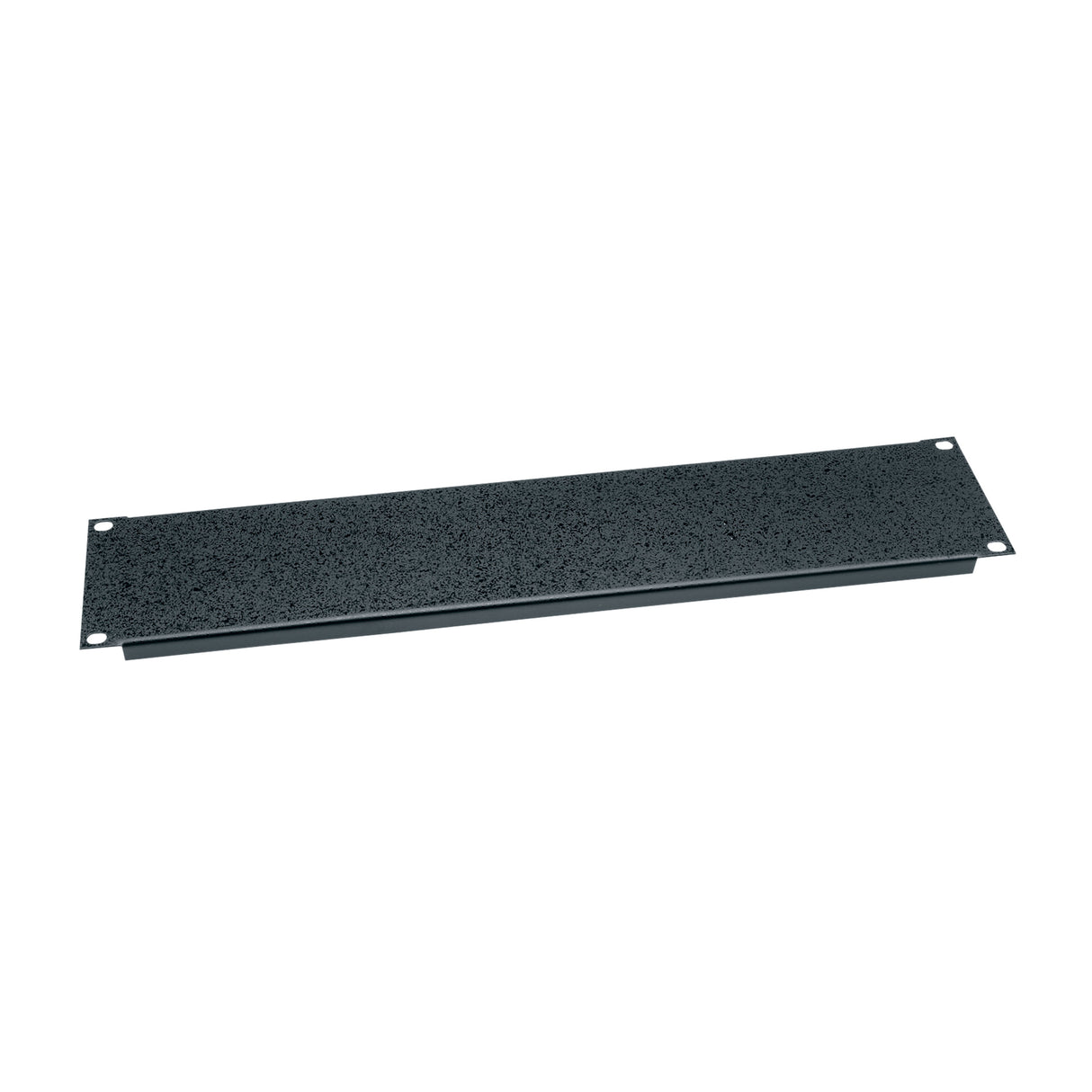 Middle Atlantic 2 RU Flanged Blank Rack Panel, Textured Steel - 12 Piece Contractor Pack