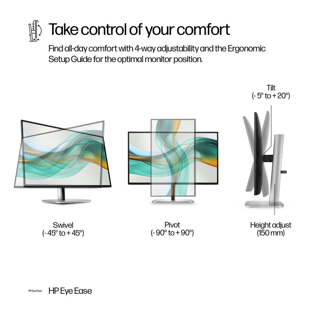 HP Series 5 Pro 27 inch QHD USB-C Monitor - 527pu