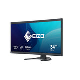 EIZO FlexScan EV3450XC-BK computer monitor 86.6 cm (34.1") 3440 x 1440 pixels UltraWide Quad HD LCD Black