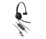 HP Poly Mission 415 Monaural USB Wired Headset TAA