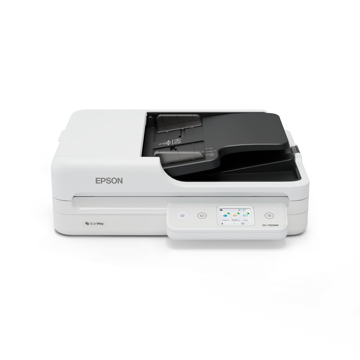 Epson WorkForce DS-1760WN NETWORK FLATBED Flatbed & ADF scanner 1200 x 1200 DPI A4 Black, White