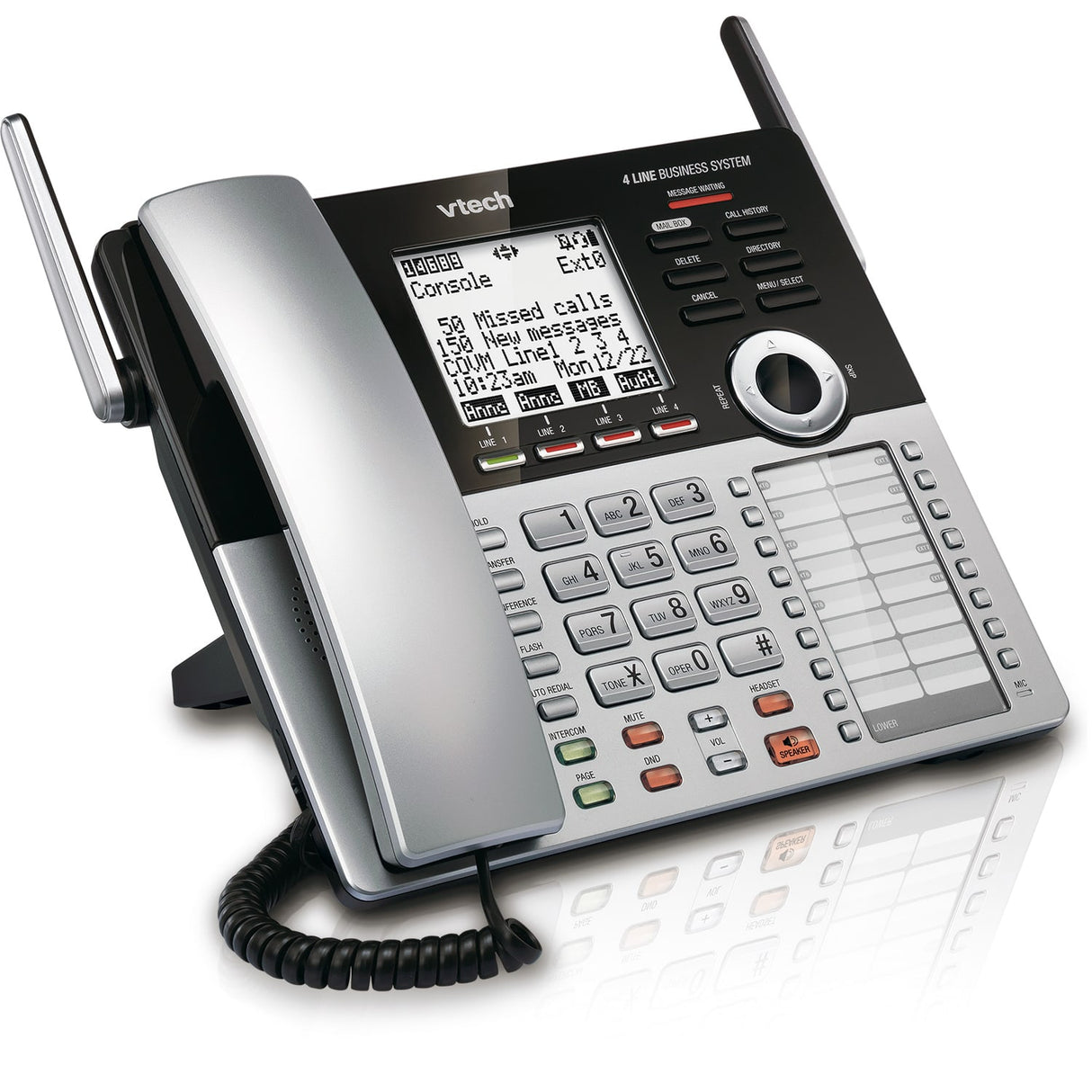 VTech CM18445 telephone Analog telephone Caller ID Black, Silver