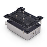 StarTech.com 4-Port Multi-Device USB-C Charger, 240W Total, Single Port 140W EPR, PD 3.1, Screw Locking Ports, Surface Mounting, Ideal for Boardrooms