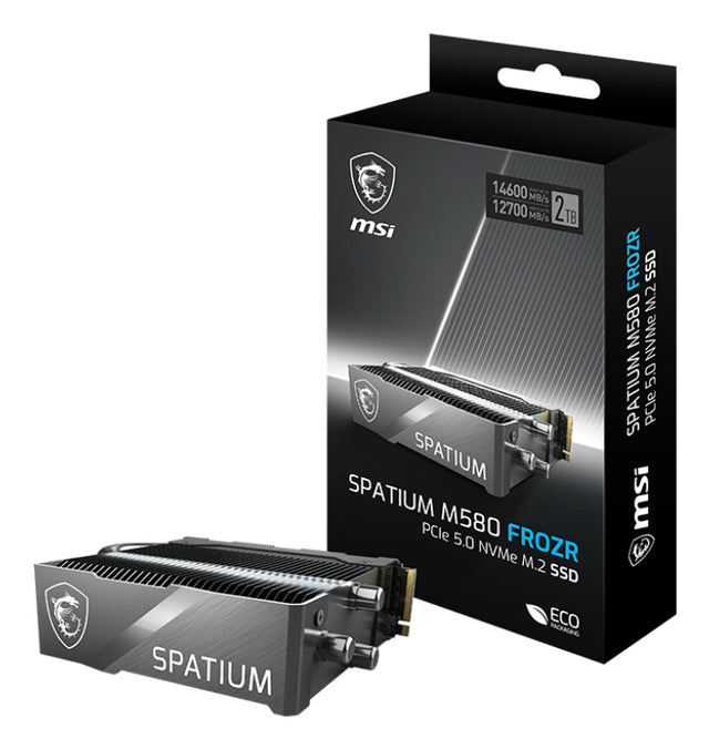 MSI SPATIUM M580 PCIe 5.0 NVMe M.2 FROZR 4TB PCI Express 5.0 3D NAND