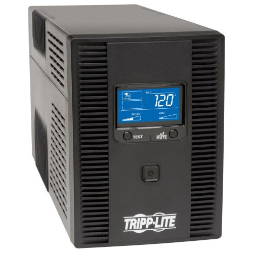Tripp Lite OmniSmart 1500VA 810W Line-Interactive, Tower, LCD display, USB port