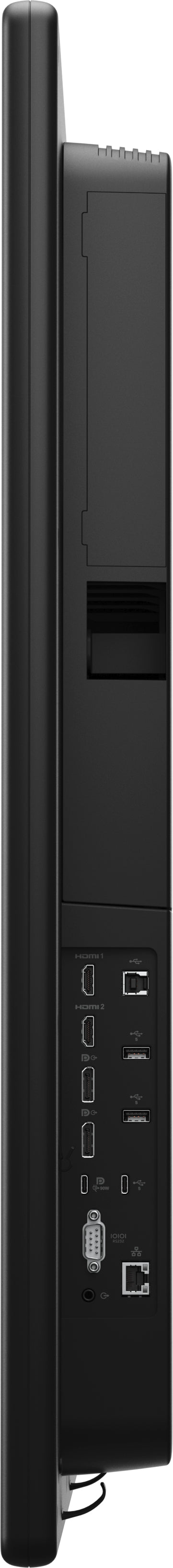 DELL Pro 55 Plus P5525QC Digital signage flat panel 138.8 cm (54.6") LCD 400 cd/m² 4K Ultra HD Black