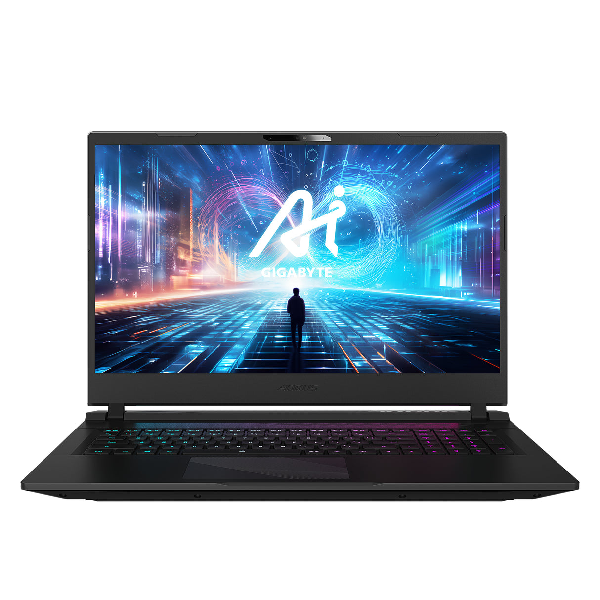 GIGABYTE AORUS 17 BSG-13US654SH laptop Intel Core Ultra 7 155H 43.9 cm (17.3") Quad HD 16 GB DDR5-SDRAM 1 TB SSD NVIDIA GeForce RTX 4070 Wi-Fi 6E (802.11ax) Windows 11 Home Black