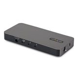StarTech.com 4-Port Thunderbolt™ 5 Hub with Thunderbolt™ Share KVM, 80/120Gbps, 8K 60Hz or 4K 144Hz, 140W PD, USB-A 10Gbps, TB4 & USB4, MacBook M5 Pro M5 Max