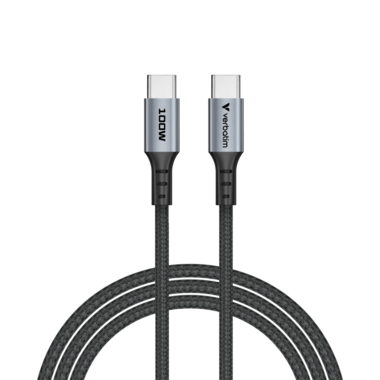 Verbatim Sync & Charge Cable - 100W USB-C to USB-C 120 cm