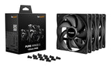 be quiet! Pure Wings 3 120mm | PWM Triple Pack Computer case Fan 12 cm Black 3 pc(s)