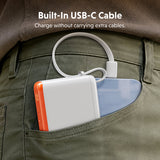 Targus HyperJuice Flex 10K 30W 5000 mAh White, Orange