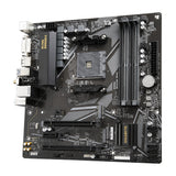 GIGABYTE B550M DS3H AC Motherboard - AMD Ryzen 5000 CPUs, 5+3 Phases VRM, up to 4733MHz DDR4, 1xPCIe 4.0 + 1xPCIe 3.0 M.2, Wi-Fi 5, 1GbE LAN, USB 3.2 Gen 1