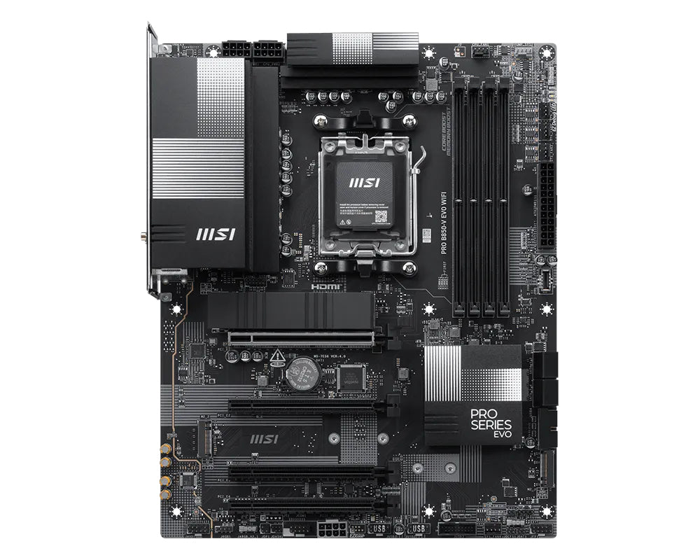 MSI PRO B850-V EVO WIFI motherboard AMD B850 Socket AM5 ATX