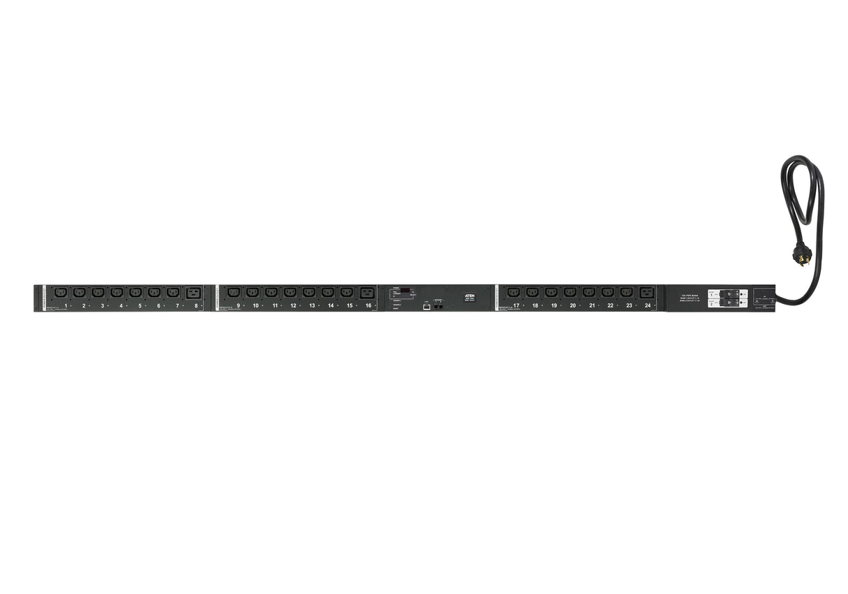 ATEN 30A/32A 24-Outlet Metered & Switched Low Profile eco PDU