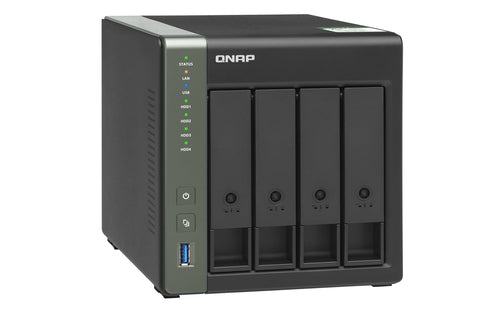 QNAP TS-431KX NAS Tower Annapurna Labs AL214 2 GB DDR3 0 TB QNAP Turbo System Black