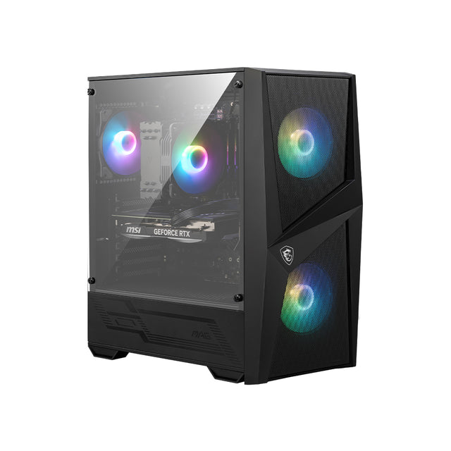 MSI Codex R 13NUC5-080US Intel® Core™ i5 i5-13400F 16 GB DDR5-SDRAM 1 TB SSD NVIDIA GeForce RTX 4060 Windows 11 Home Desktop PC Black