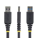 StarTech.com 2m Panel Mount USB Cable A to A, M/F, USB-A Male to Female Extension Cable, USB 5Gbps Panel Mount Adapter Cable