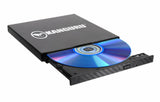 iStorage Kanguru QS Slim BD-RE Blu-ray Burner|Burn Blu-rays, DVDs or CDs in a snap|Digitally-Signed Secure Firmware|Safe from “badUSB” |Buffer Under Run Protection |TAA Compliant