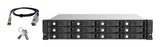 QNAP TL-R1220Sep-RP HDD/SSD enclosure Black, Grey 2.5/3.5"