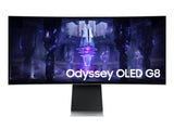 Samsung LS34BG850SNXZA computer monitor 86.4 cm (34") 3440 x 1440 pixels UltraWide Quad HD OLED Silver