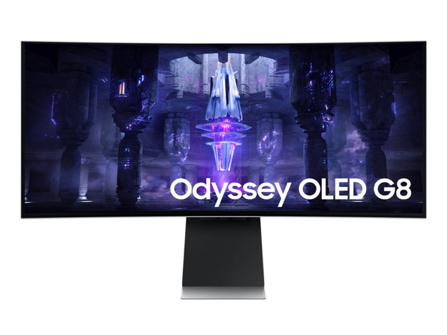 Samsung LS34BG850SNXZA computer monitor 86.4 cm (34") 3440 x 1440 pixels UltraWide Quad HD OLED Silver