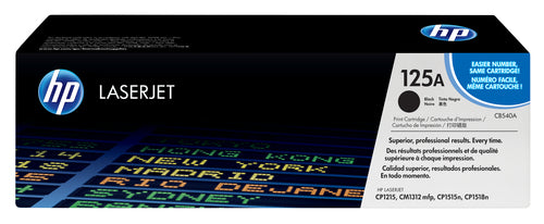 HP 125A Black Original LaserJet Toner Cartridge