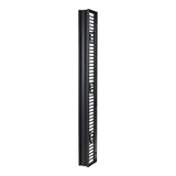 APC Valueline, Vertical Cable Manager for 2 & 4 Post Racks, 84"H X 6"W, Single-Sided with Door