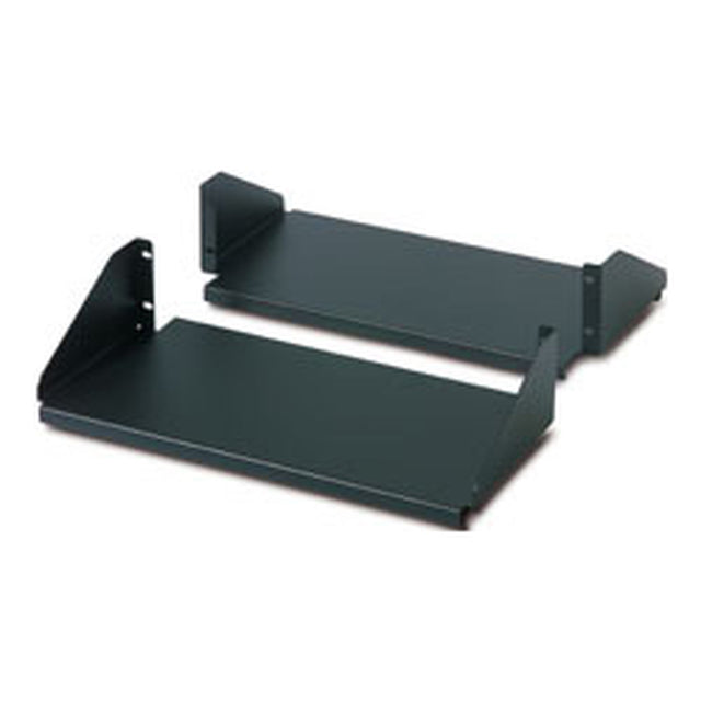 APC Double Sided Fixed Shelf for 2-Post Rack 250 lbs Black