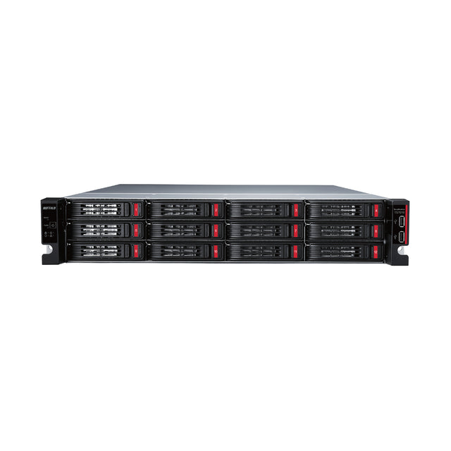 Buffalo TeraStation TS71210 NAS Rack (2U) Intel® Xeon® 16 GB DDR4 64 TB HDD Black, Grey
