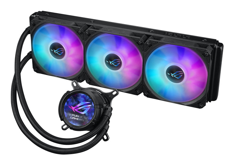 ASUS ROG STRIX LC III 360 ARGB LCD Processor All-in-one liquid cooler 12 cm Black 1 pc(s)