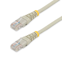 StarTech.com 100 ft Cat5e Gray Molded RJ45 UTP Cat 5e Patch Cable - 100ft Patch Cord