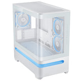 ASUS PRIME AP202 ARGB Mini Tower White