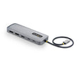StarTech.com 10-in-1 USB-C to Dual-DisplayPort Multiport Adapter, 100W Power Delivery Charging, 2x 4K 60Hz, 5-Port 5Gbps Hub, Gigabit Ethernet, Type-C Mini Dock