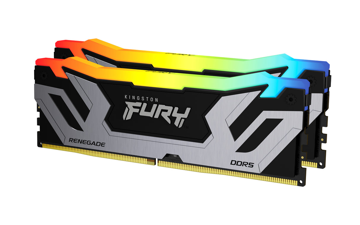 Kingston Technology FURY 48GB 8800MT/s DDR5 CL42 CUDIMM (Kit of 2) Renegade RGB Silver